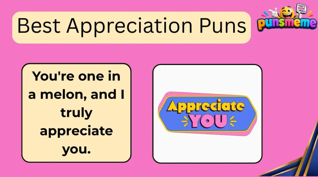 Best Appreciation Puns