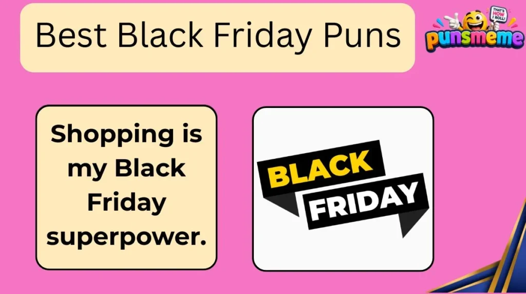 Best Black Friday Puns