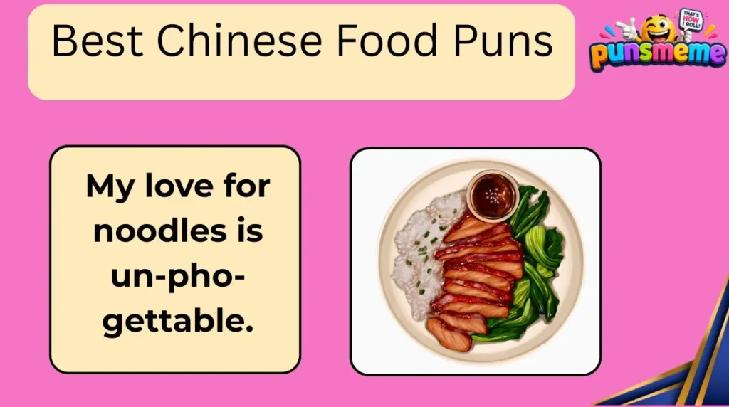 Best Chinese Food Puns