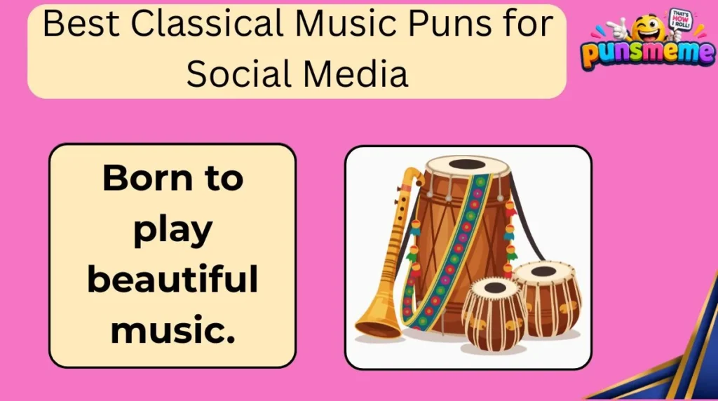 Best Classical Music Puns for Social Media