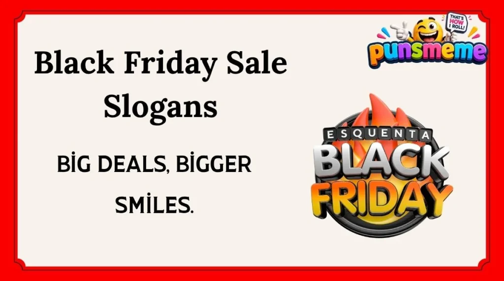 Black Friday Sale Slogans