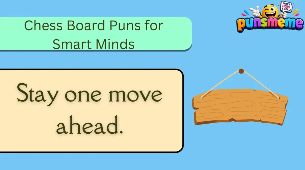 Chess Board Puns for Smart Minds
