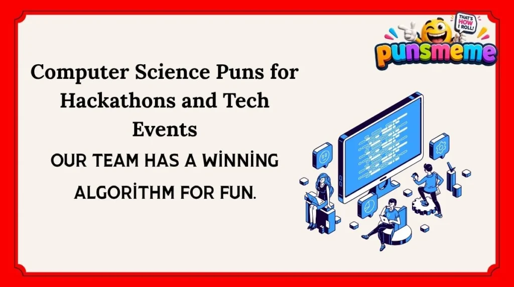 Computer Science Puns for Hackathons and Tech Events