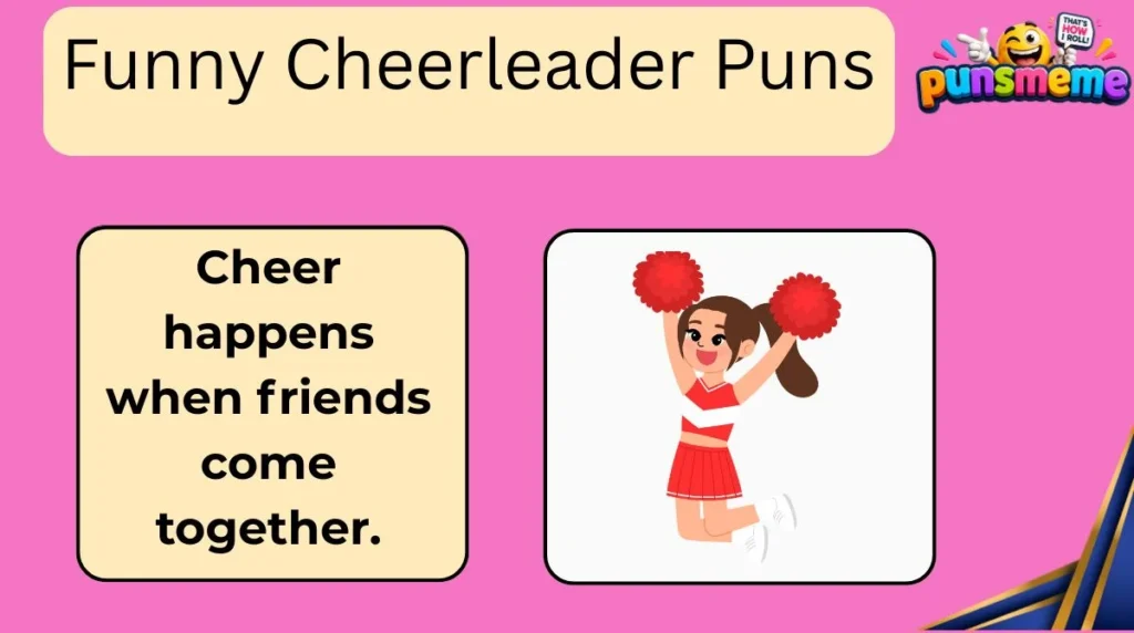 Funny Cheerleader Puns