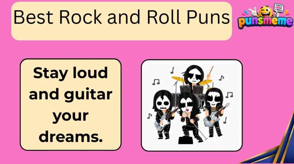 Best Rock and Roll Puns