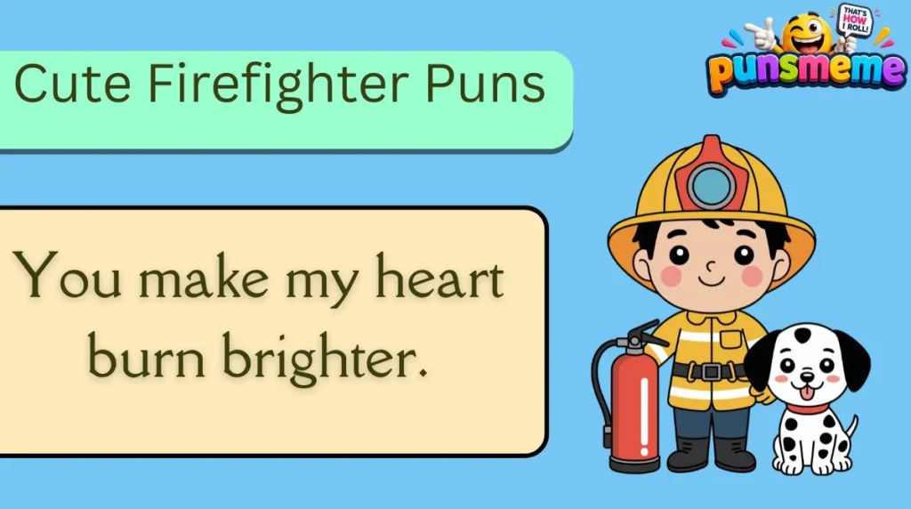 Cute Firefighter Puns
