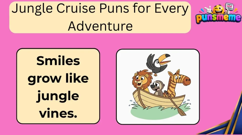 Family-Friendly Jungle Cruise Puns