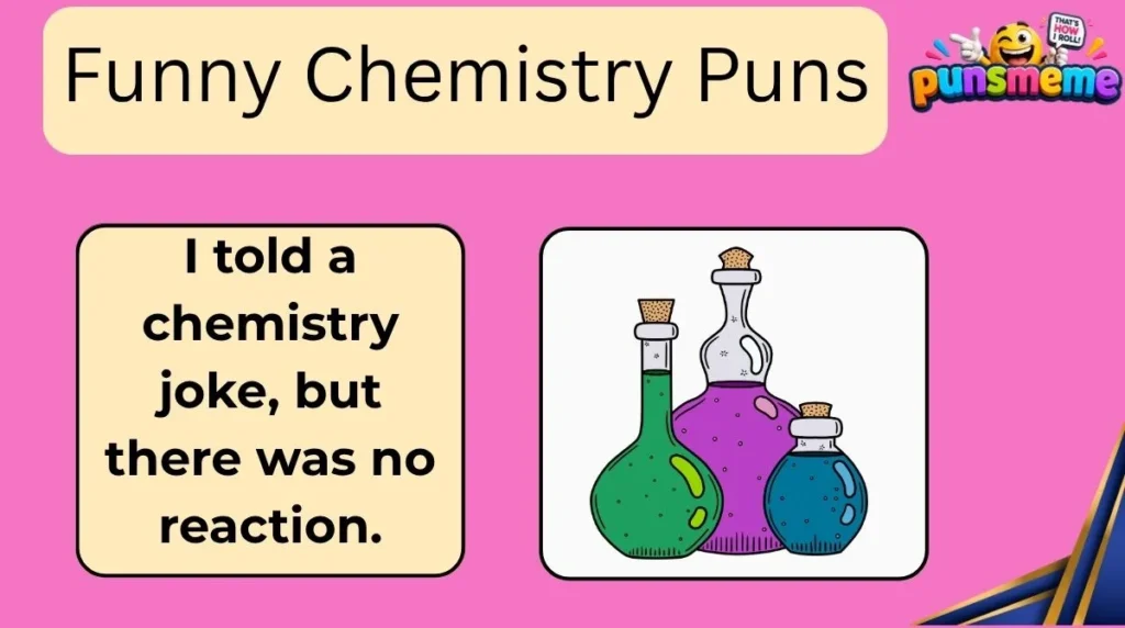 Funny Chemistry Puns