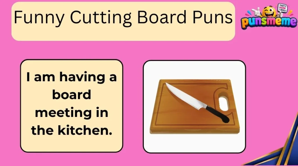 Funny Cutting Board Puns