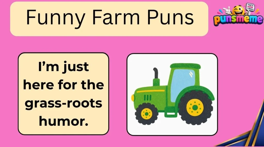 Funny Farm Puns