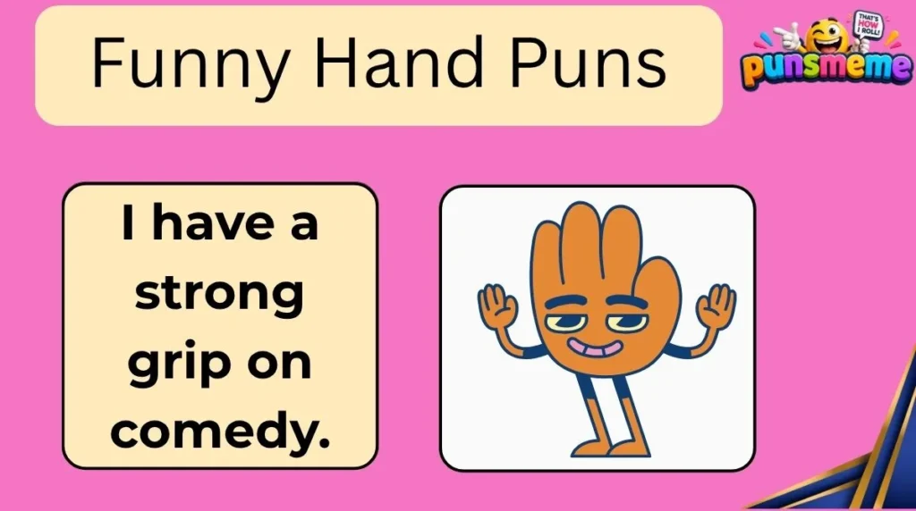 Funny Hand Puns