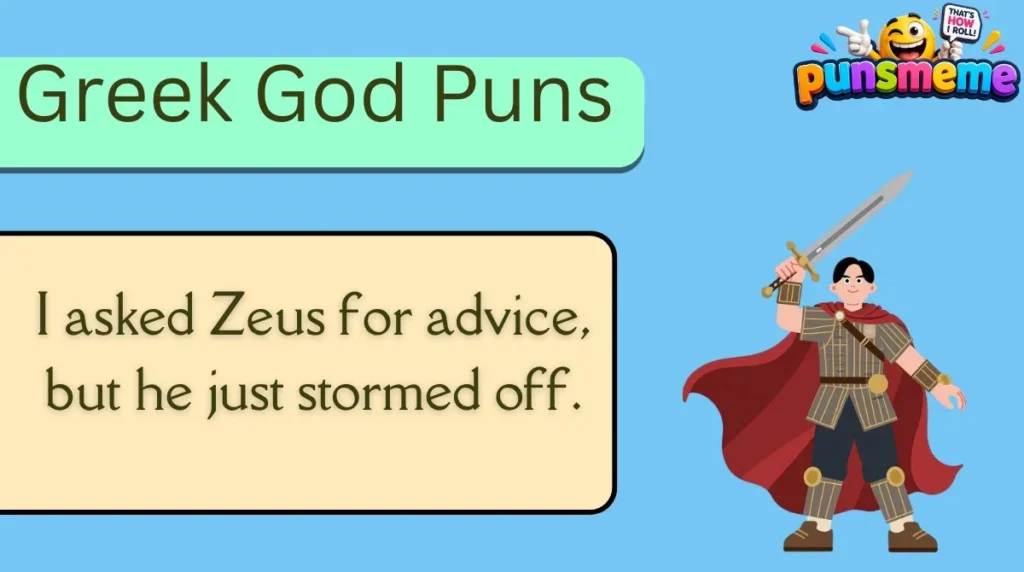 Greek God Puns