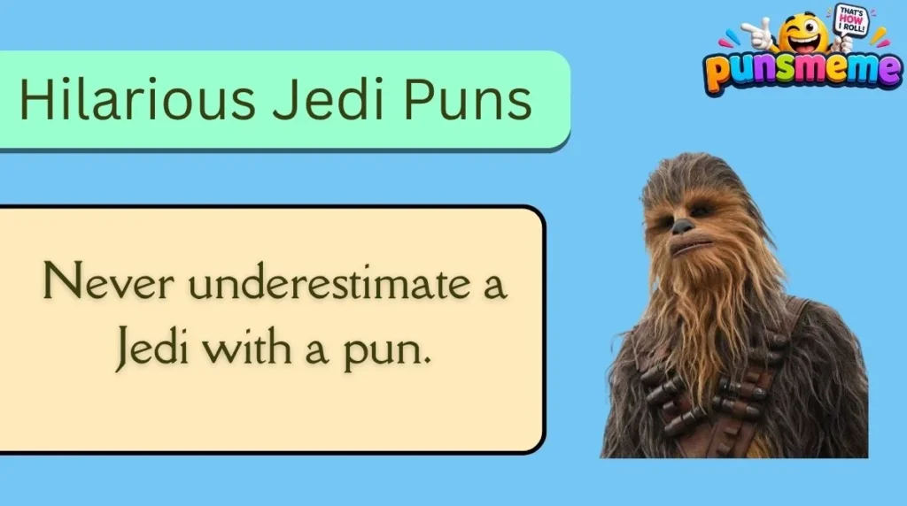 Hilarious Jedi Puns