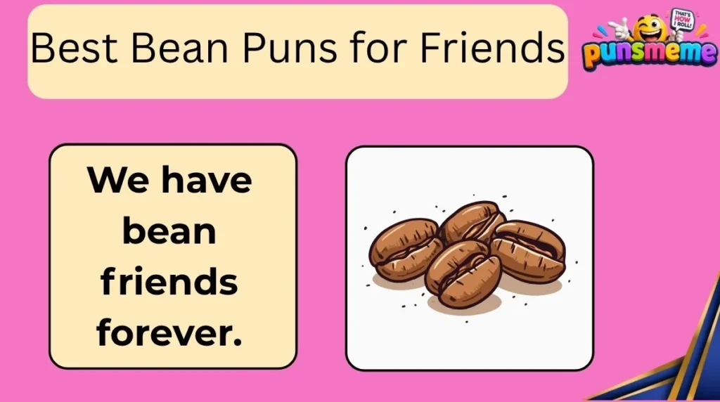 Best Bean Puns for Friends