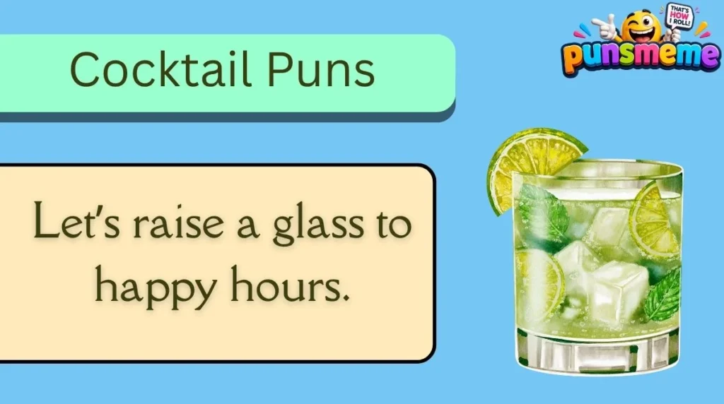 Cocktail Puns