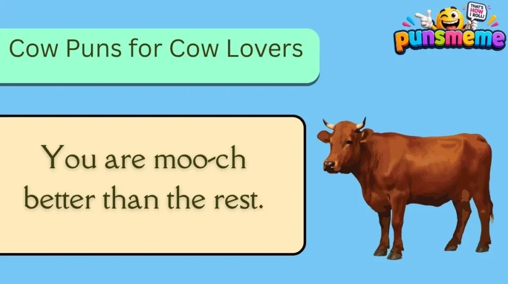 Cow Puns for Cow Lovers
