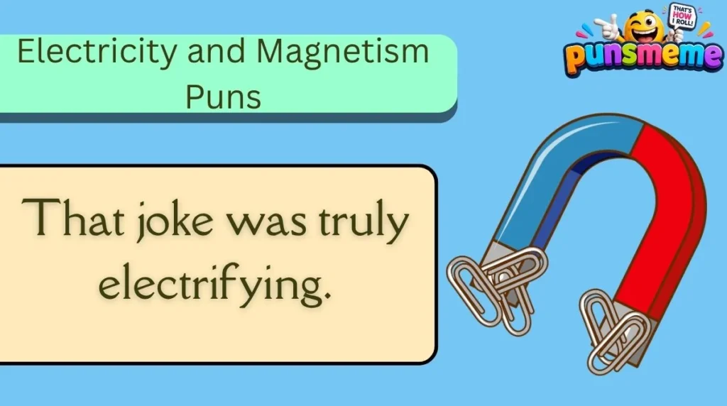 Electricity and Magnetism Puns