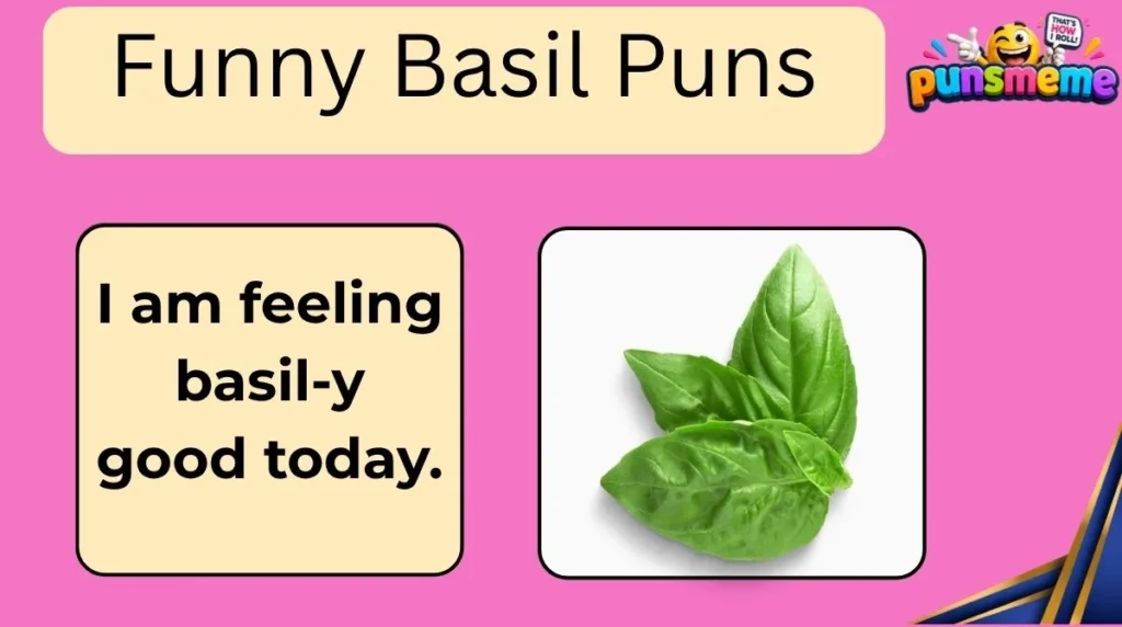 Funny Basil Puns