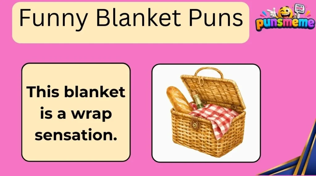 Funny Blanket Puns