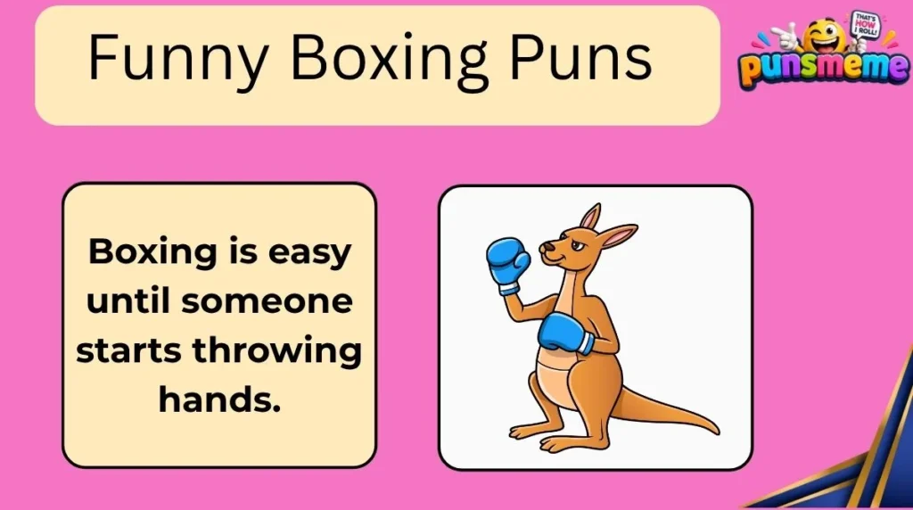Funny Boxing Puns