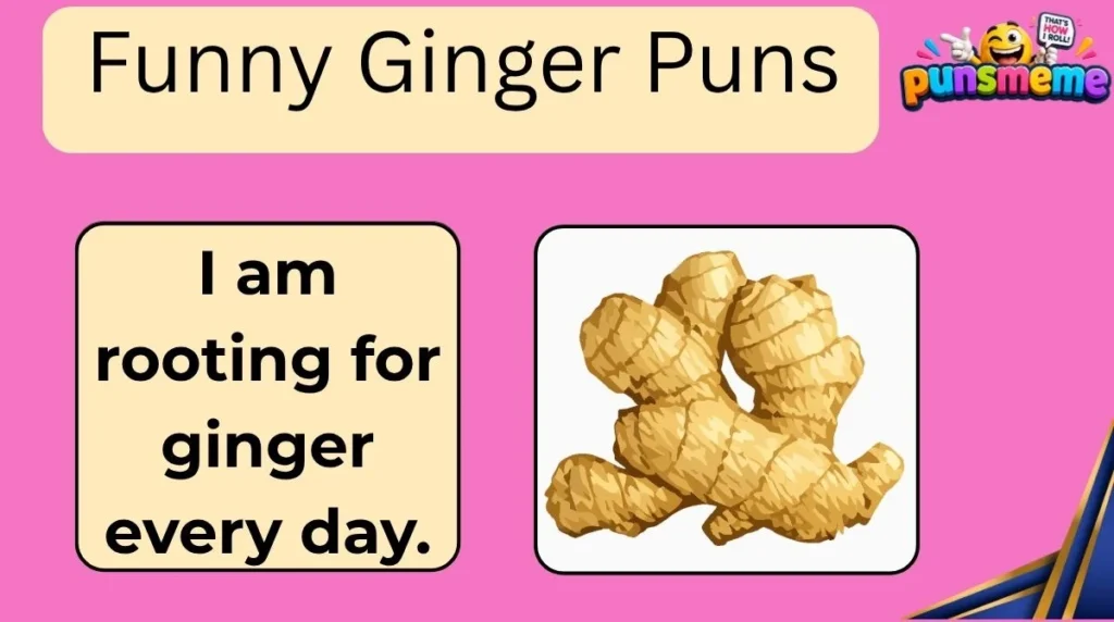 Funny Ginger Puns