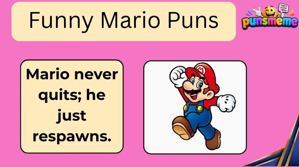 Funny Mario Puns