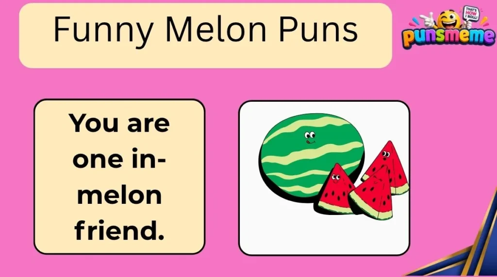 Funny Melon Puns