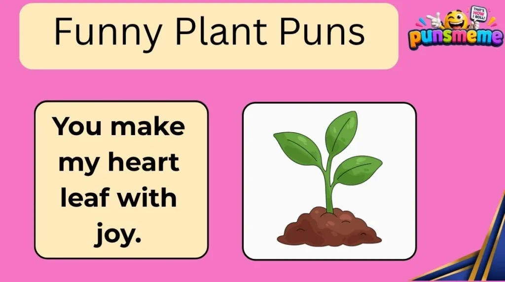 Funny Plant Puns