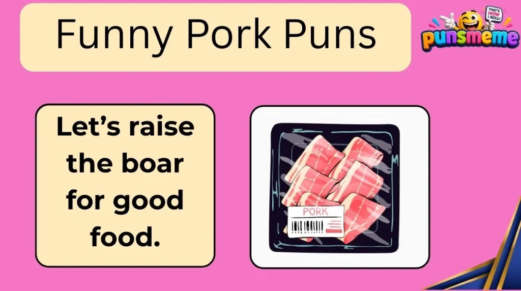 Funny Pork Puns