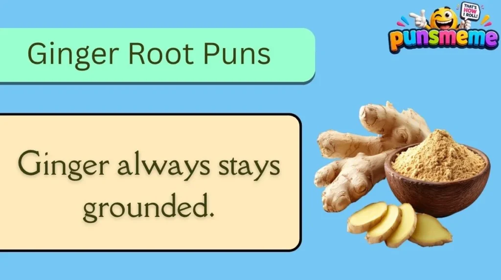 Ginger Root Puns