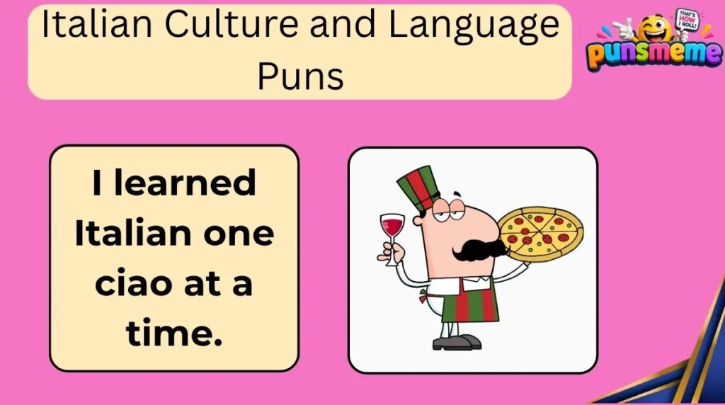 Italian Culture and Language Puns