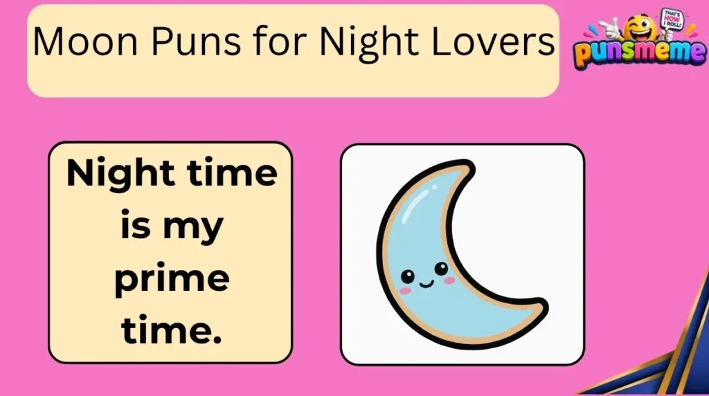 Moon Puns for Night Lovers