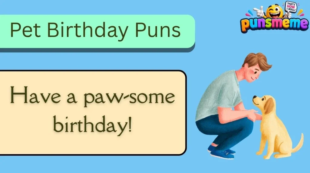 Pet Birthday Puns