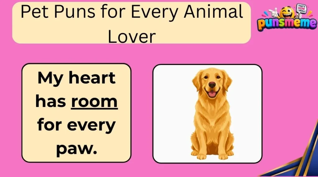 Pet Puns for Every Animal Lover