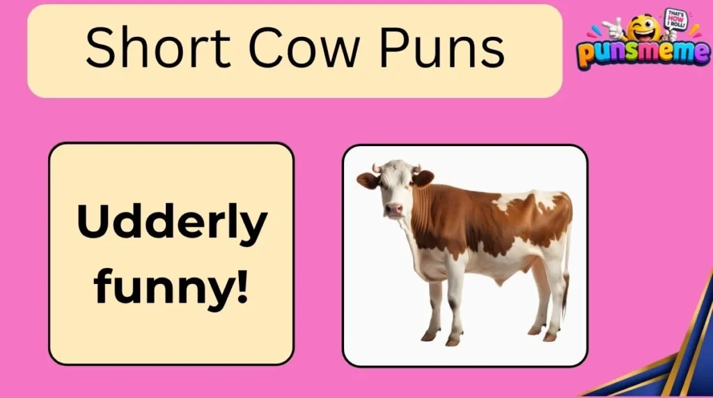 Short Cow Puns