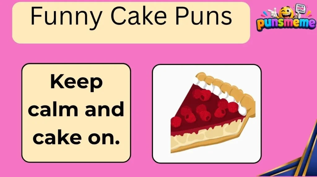 Funny Cake Puns