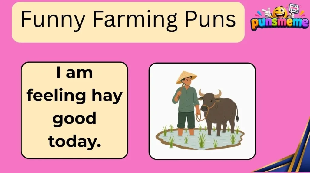 Funny Farming Puns