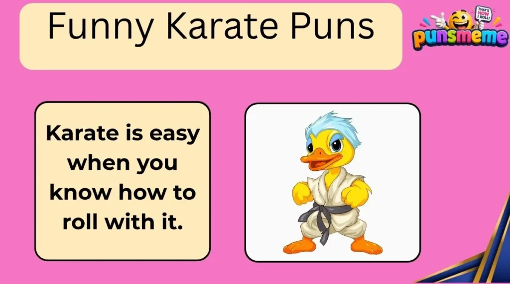 Funny Karate Puns