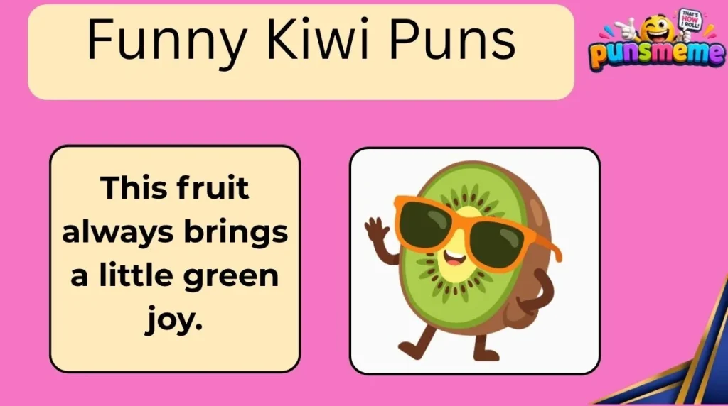 Funny Kiwi Puns