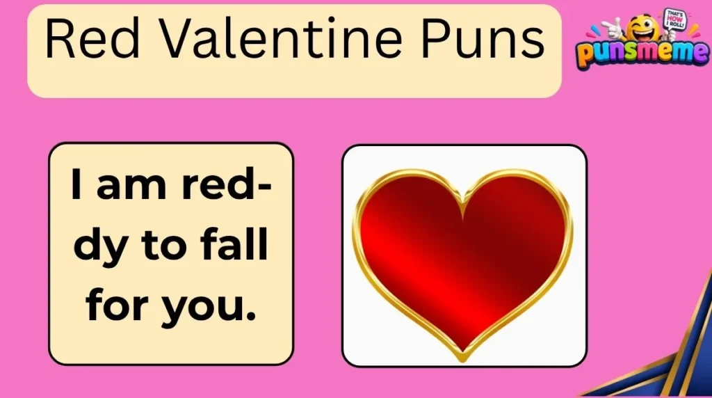 Red Valentine Puns