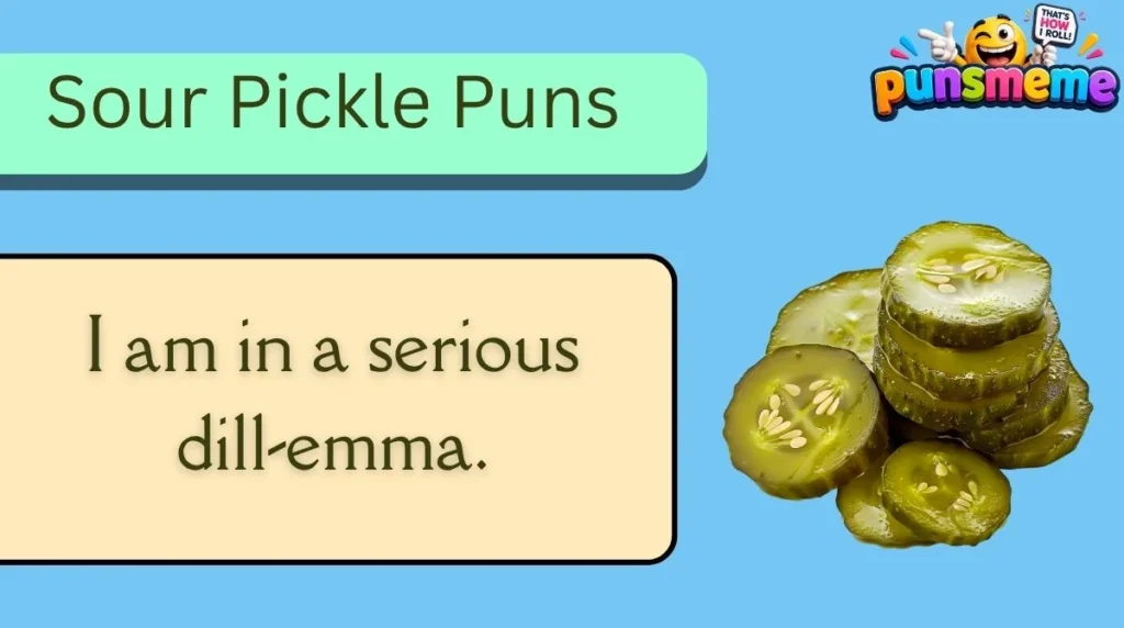 Sour Pickle Puns
