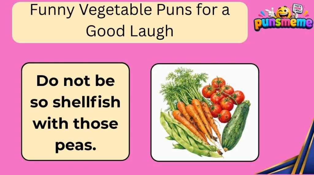 Funny Vegetable Puns for a Good Laugh