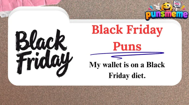 Black Friday Puns