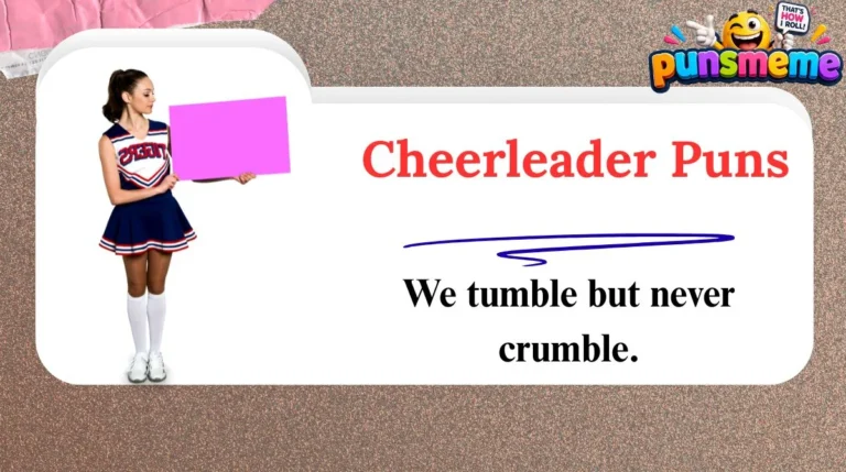 Cheerleader Puns