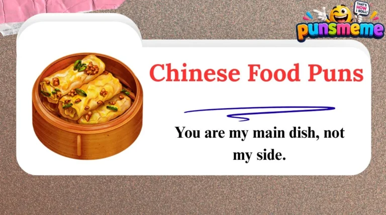 Chinese Food Puns