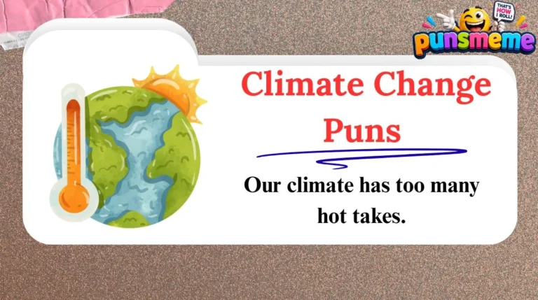 Climate Change Puns