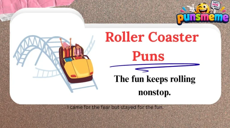 Roller Coaster Puns