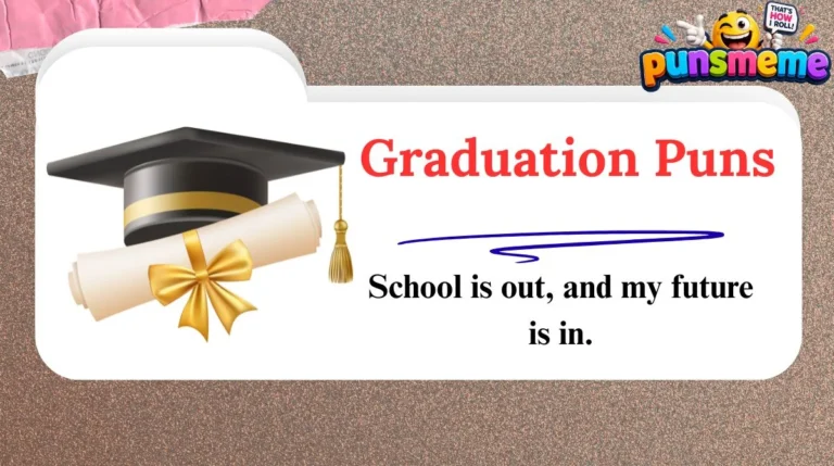 Graduation Puns