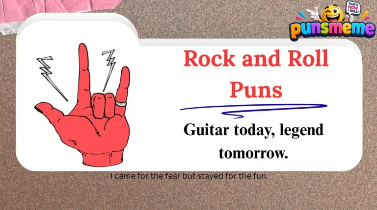 Rock and Roll Puns