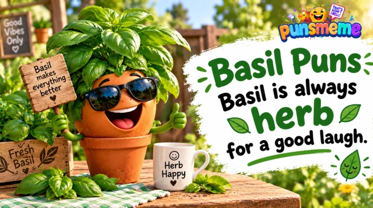 Funny Basil Puns